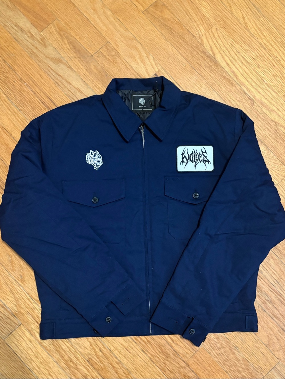 Don t Die Wondering Dom Walker Jacket #250/500 Oxford Blue NWT Limited Edition S